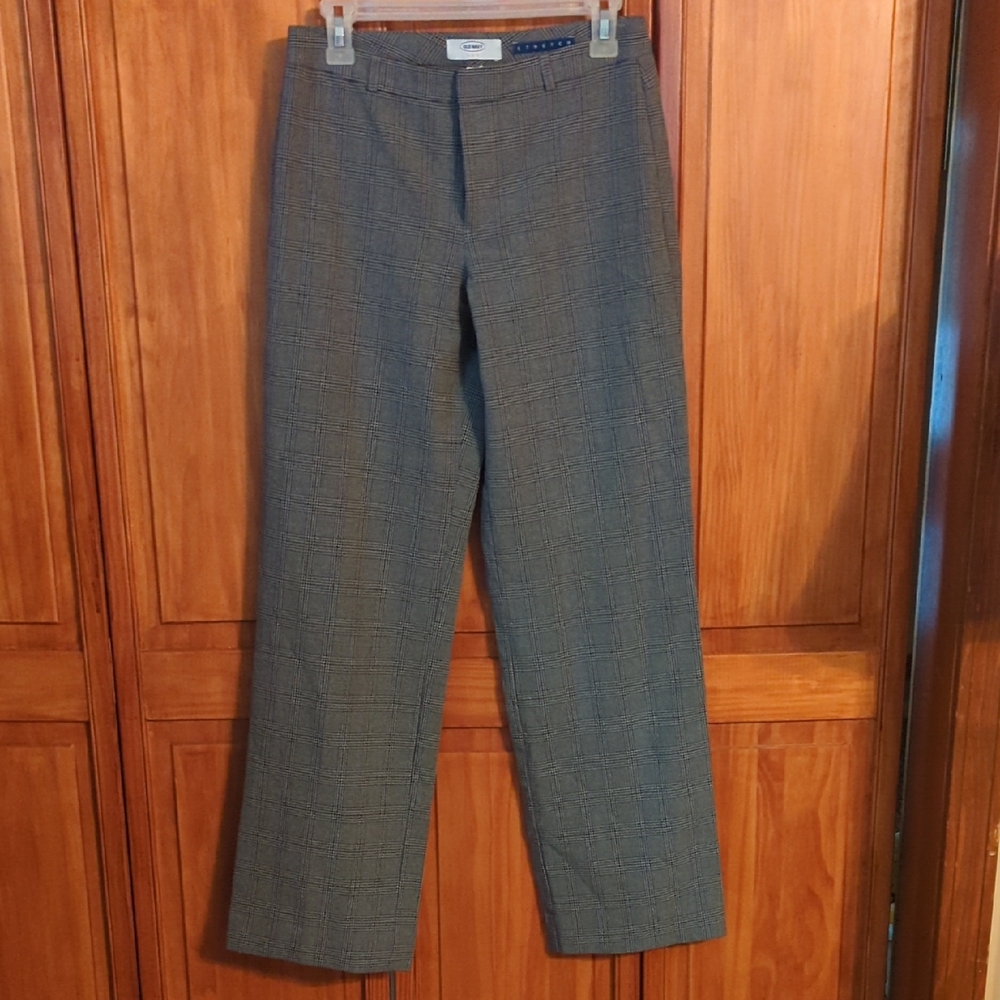 Old Navy Stretch Checkered Pants
